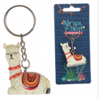 Keyring Key Chain   "Alpaca the Herd"